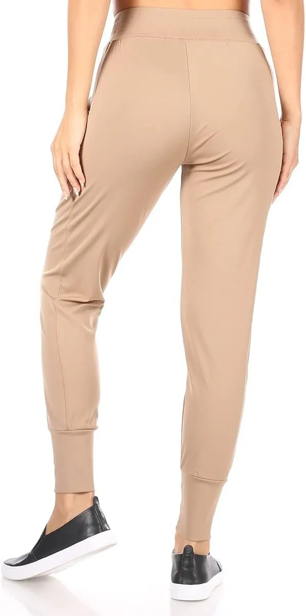 ShoSho Womens Casual Joggers Pants Sweatpants Yoga Bottoms Soft Brushed Sports Track Pants