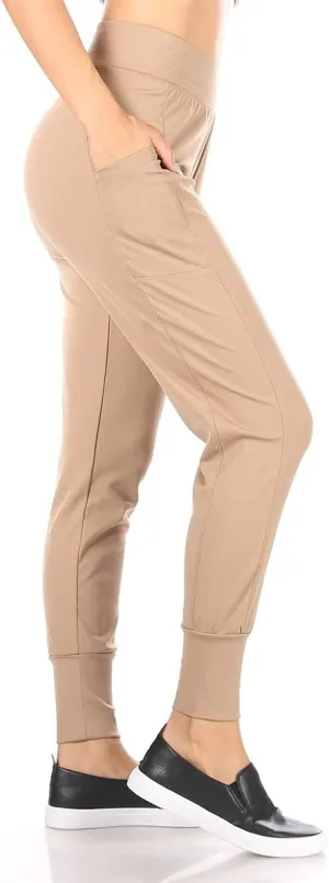 ShoSho Womens Casual Joggers Pants Sweatpants Yoga Bottoms Soft Brushed Sports Track Pants