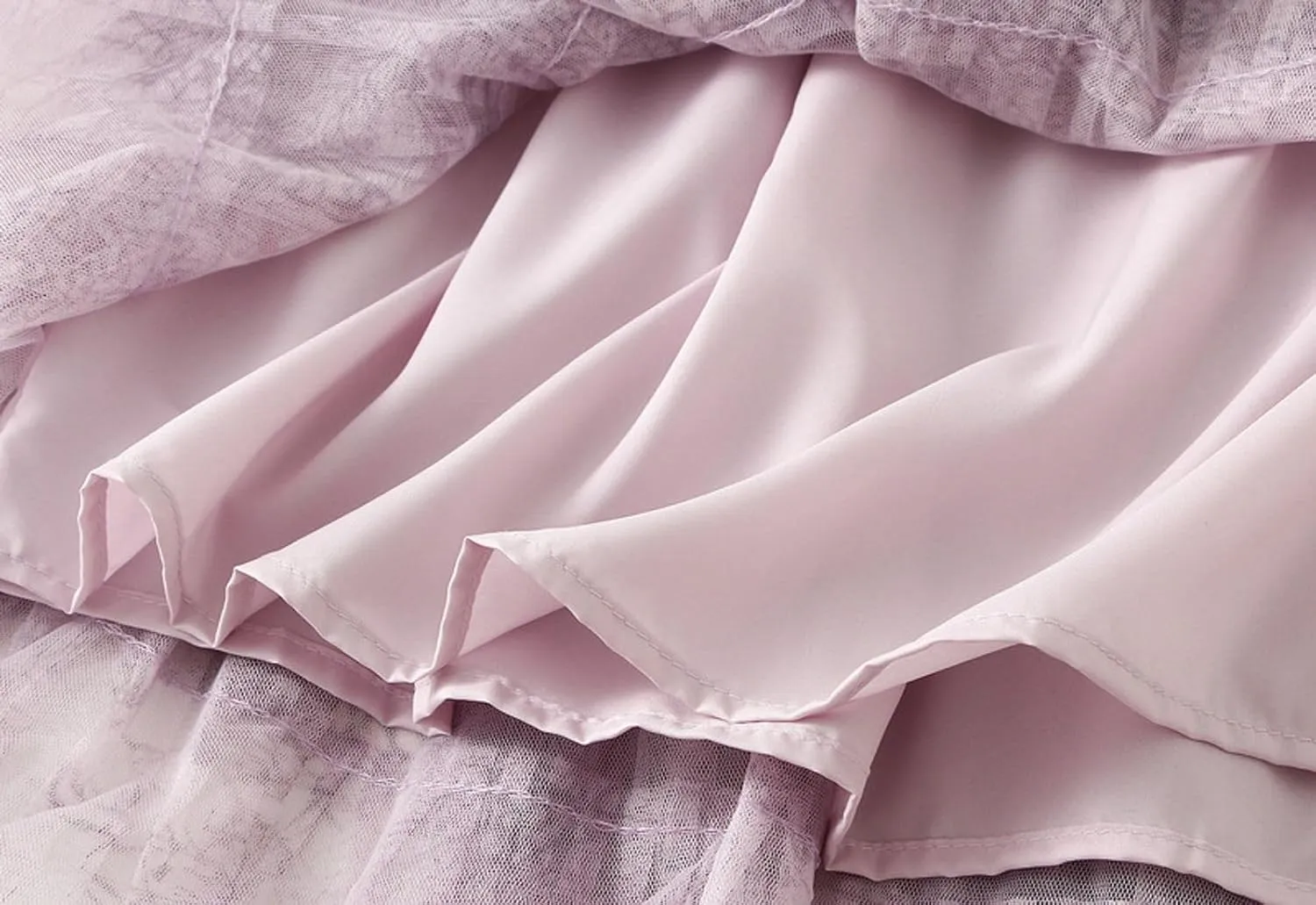 Tiered Tulle Skirt for Women Tie Dye Long Tulle Skirts Ruffle Mesh Multi-Layered Cake Skirt A-Line Fairy Skirts