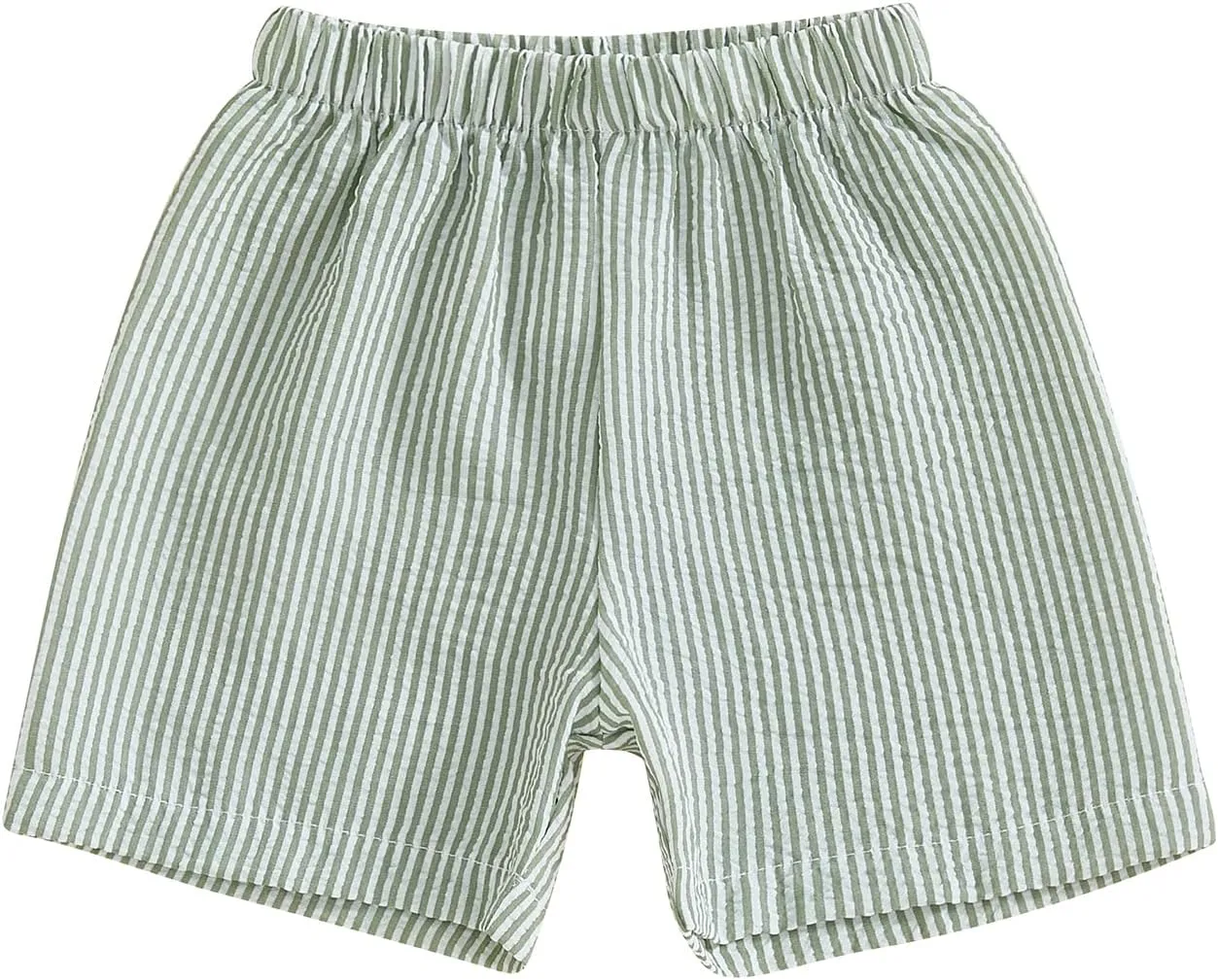 Toddler Baby Boy Girl Shorts Summer Casual Elastic Waist Striped Shorts Pants Boxer Bottoms