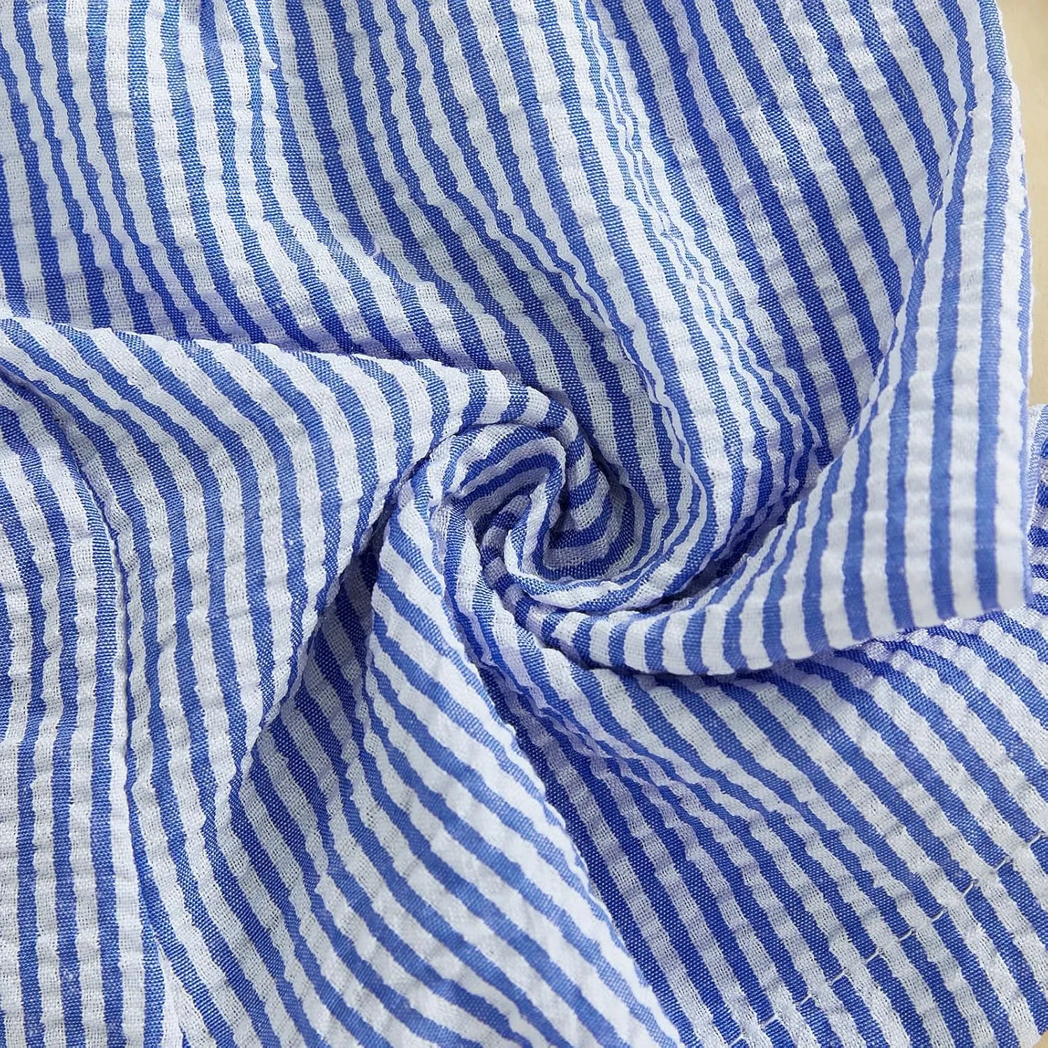 Toddler Baby Boy Girl Shorts Summer Casual Elastic Waist Striped Shorts Pants Boxer Bottoms