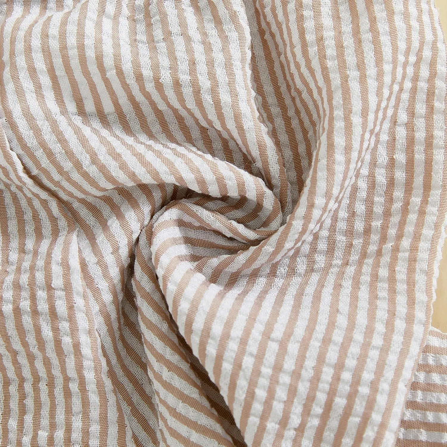 Toddler Baby Boy Girl Shorts Summer Casual Elastic Waist Striped Shorts Pants Boxer Bottoms