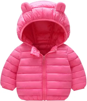Toddler Boys Girls Winter Down Jacket Outerwear Coats Snowsuit Parka Windproof Overcoat Outerwear Jacket