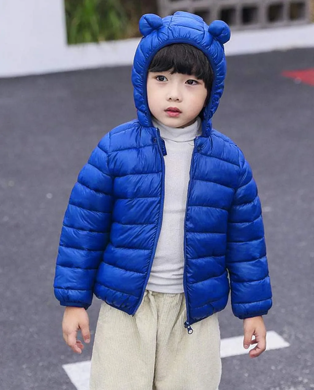 Toddler Boys Girls Winter Down Jacket Outerwear Coats Snowsuit Parka Windproof Overcoat Outerwear Jacket