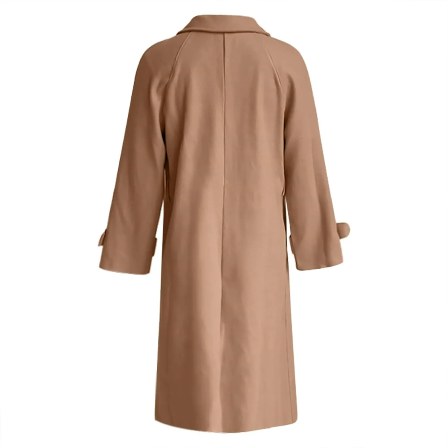Trench Coats for Women Long Jacket Loose Fitting Warm Winter Outwear Fashion Lapel Jacket Coats Long Coats for Women