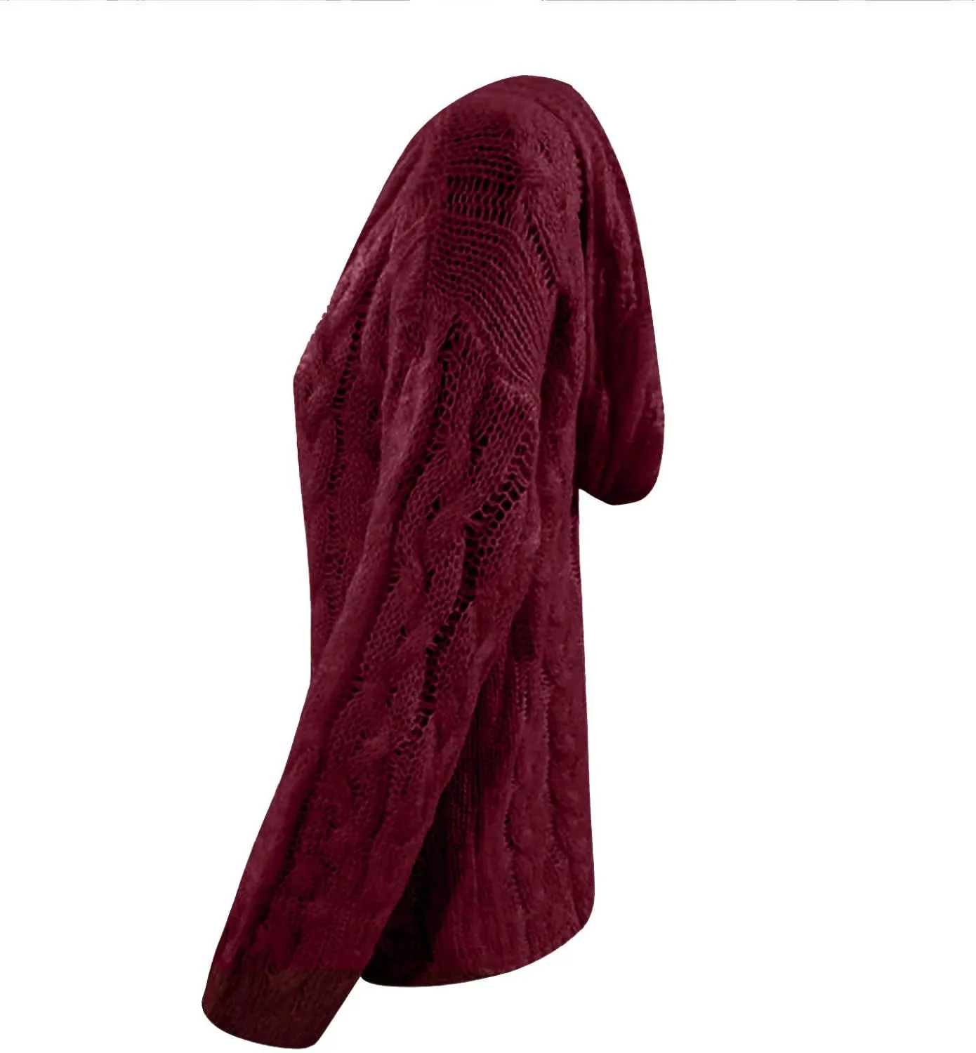Women Hooded Sweater Cable Knit Pullover Sweaters Casual Plus Size Jumper Tops 2022 Chunky Warm Fall Outfits Y2k Modern