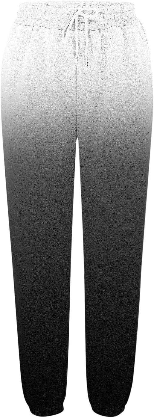 Women's Baggy Sweatpants Workout Active Joggers Pants High Waisted Drawstring Lounge Bottoms with Pockets