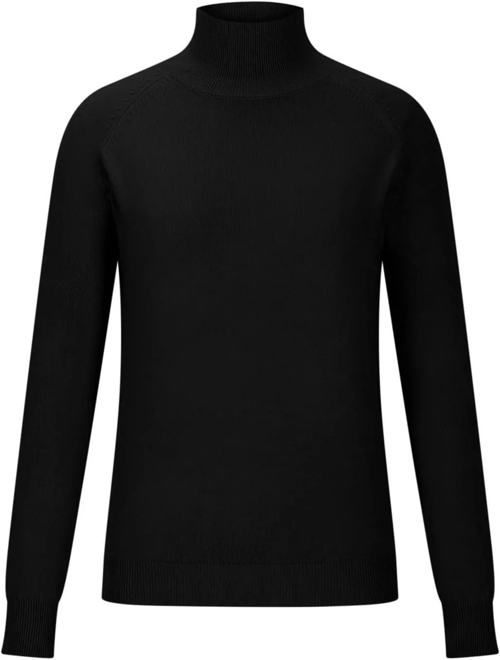 Women's Cashmere Sweater Basic Turtleneck Petite Tunic Tops Pullover Solid Casual Lightweight Long Sleeve Knitwear