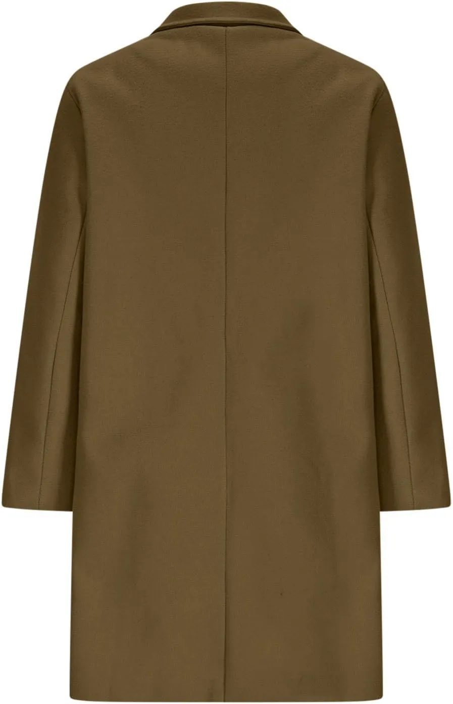 Women's Long Coat Classic Open Front Zip Up Casual Winter Warm Wool Blend Over Pea Coats with Pockets Long Jackets