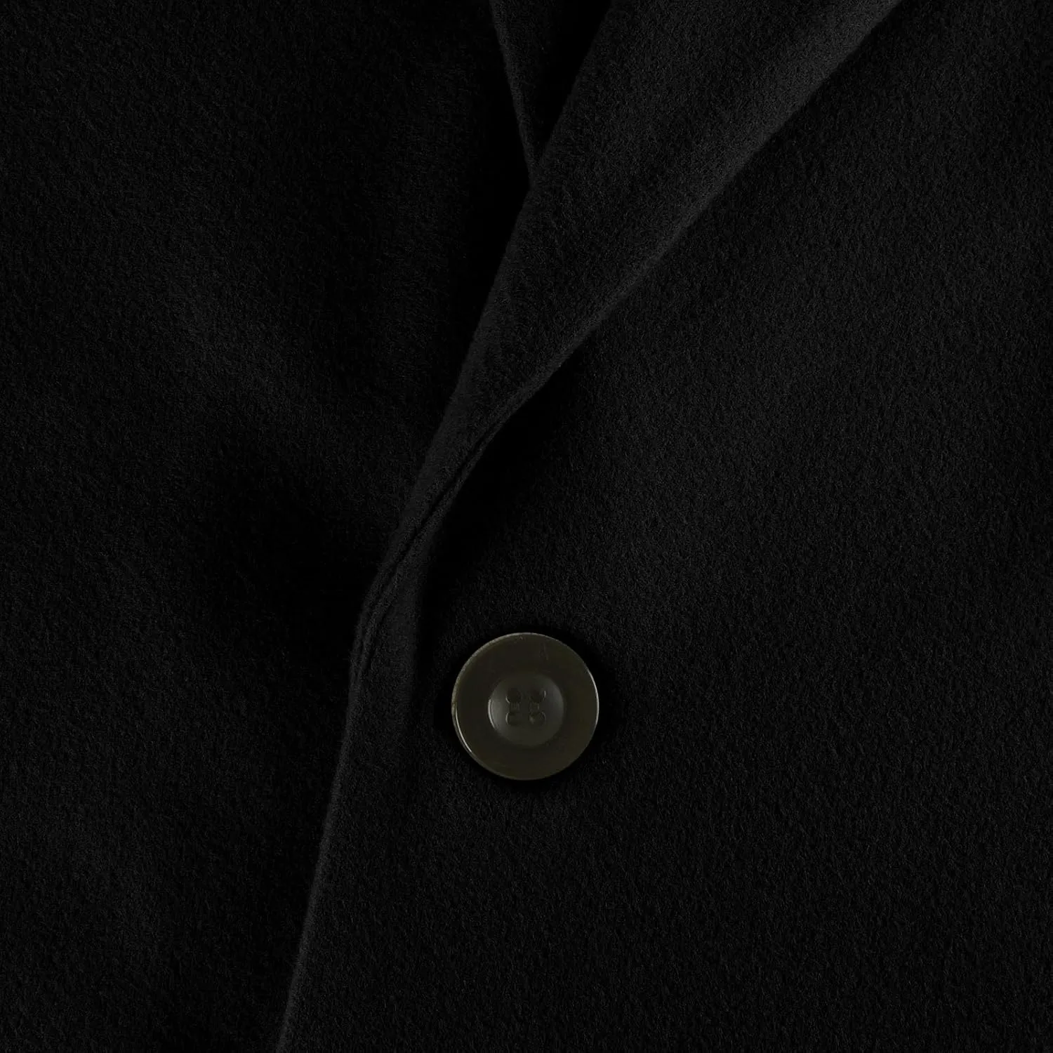 Womens Pea Coats Trendy Lapel Neck 3/4 Sleeve Button Coats Winter Double Breasted Wool Coats with Pockets