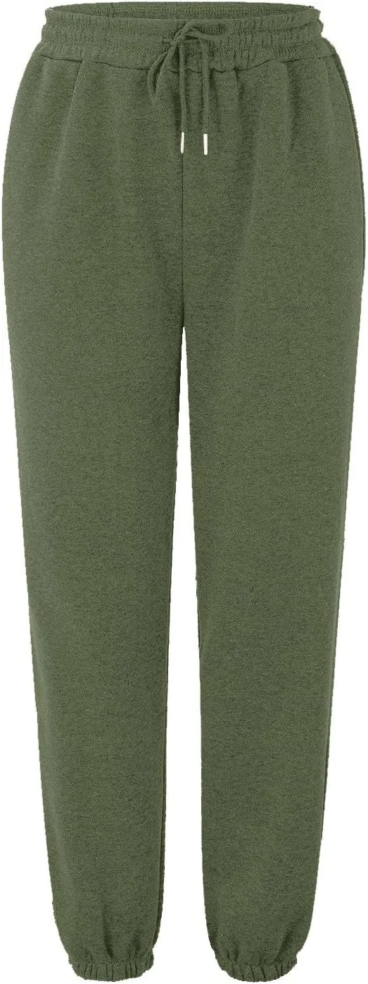 Womens Sweatpants 2024 High Waisted Baggy Sweatpants Joggers Sports Workout Jogger Pants with Pocket Teen Trousers