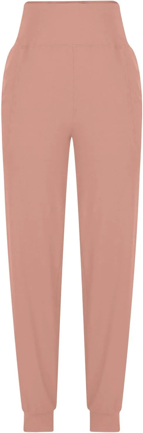 Womens Thick Jogger Pants Fleece Lined Warm Sweatpants Winter High Waisted Thermal Hiking Pants Sport Lounge Pants