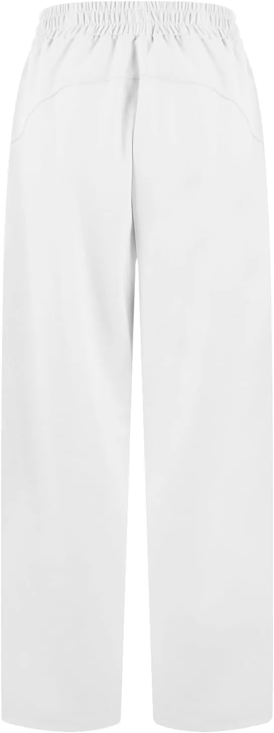 Womens Wide Leg Sweatpants Baggy Y2k High Waisted Lounge Pants Casual Loose Petite Pants Elastic Waist Sweat Pants