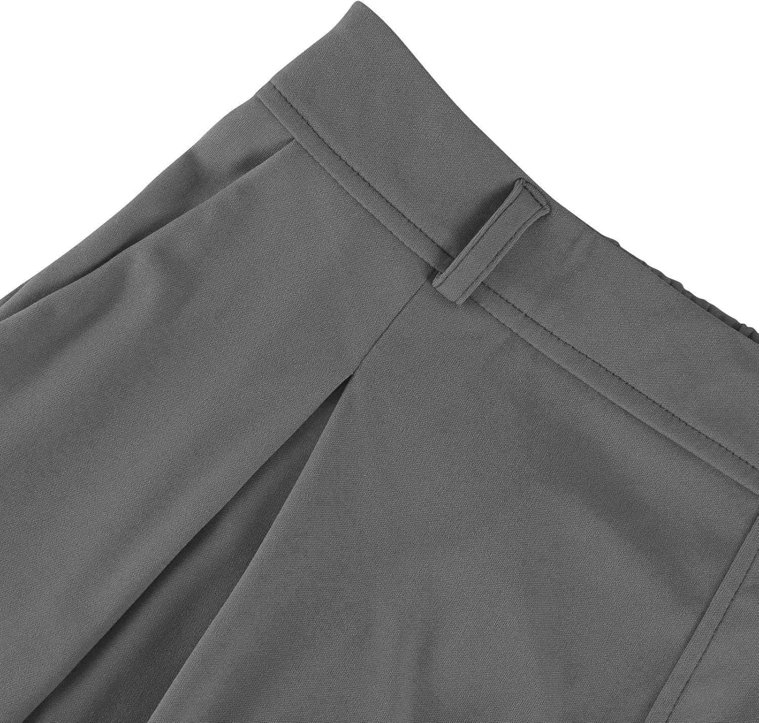 Women's Wide Legged Pants Pleated High Waisted with Pockets Flowy Trousers Business Casual Bottoms Trendy