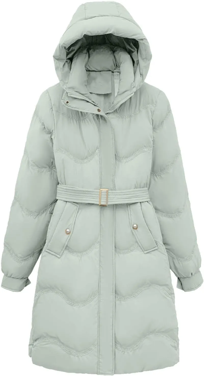 Women's Winter Coats Plus Size Long Puffer Jackets Thicken Quilted Lightweight Jackets Down Jackets Parkas Outerwear