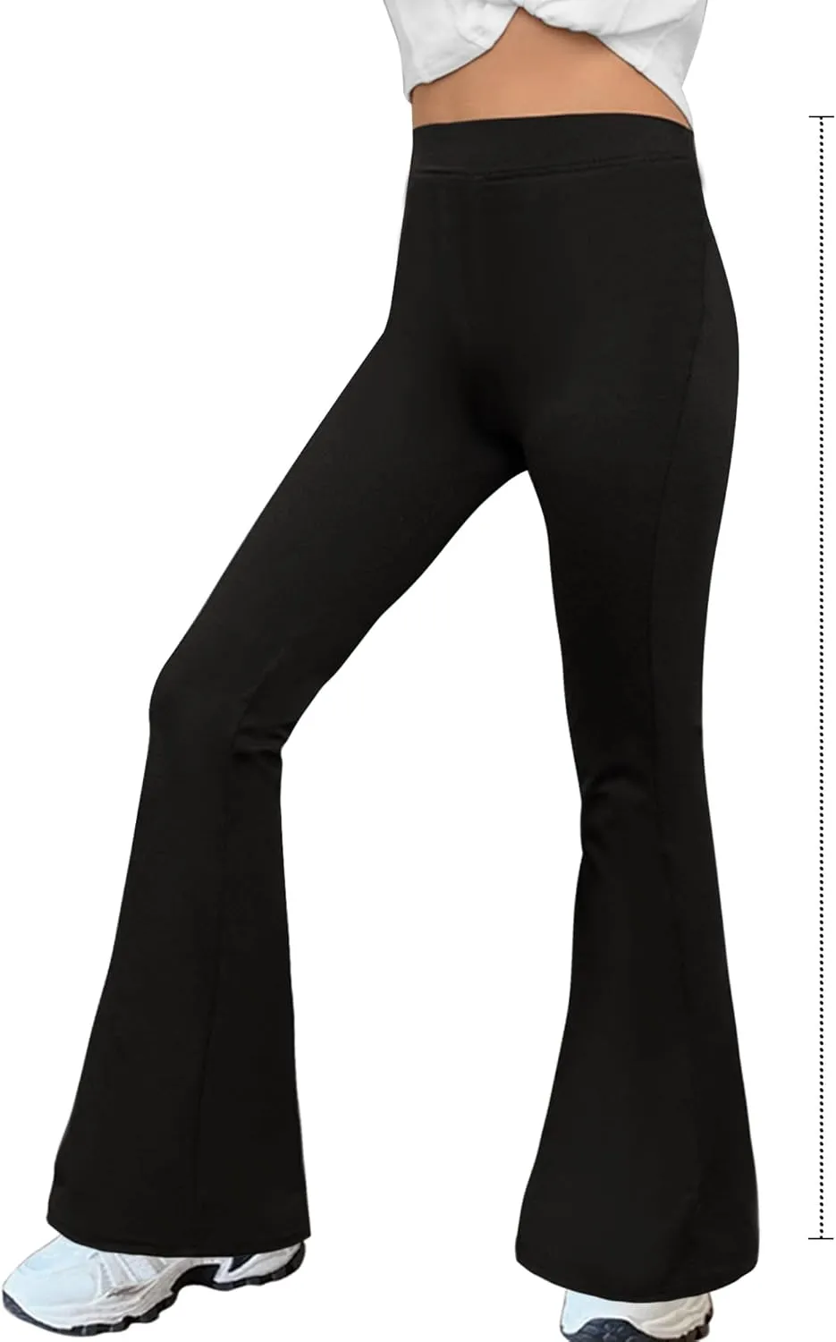 WSPLYSPJY Women's Print Stretch Bell Bottom Flare Palazzo Pants Trousers