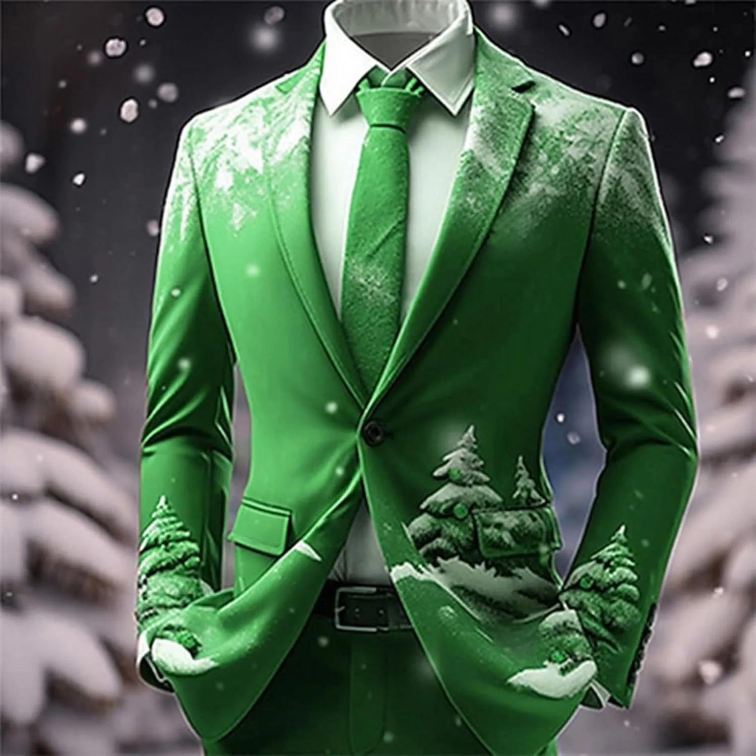 ZYXTIM Mens Floral Tuxedo Jacket Paisley Shawl Lapel Sequin Blazer Suit Dinner Party Prom Wedding Tuxedo Coat Suit Jacket